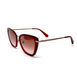 Kate Spade New York Thelma Cat Eye Sunglasses 53MM Red Gold Hello Sunshine 2